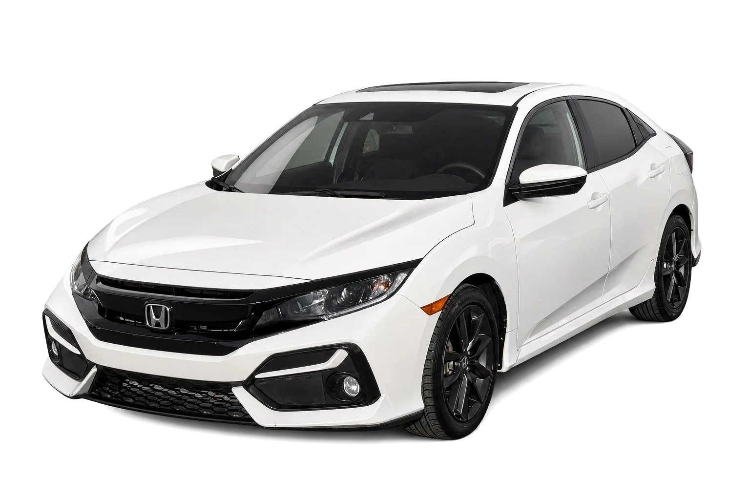 2021 Honda Civic Hatchback — EX, photo 1 of 15